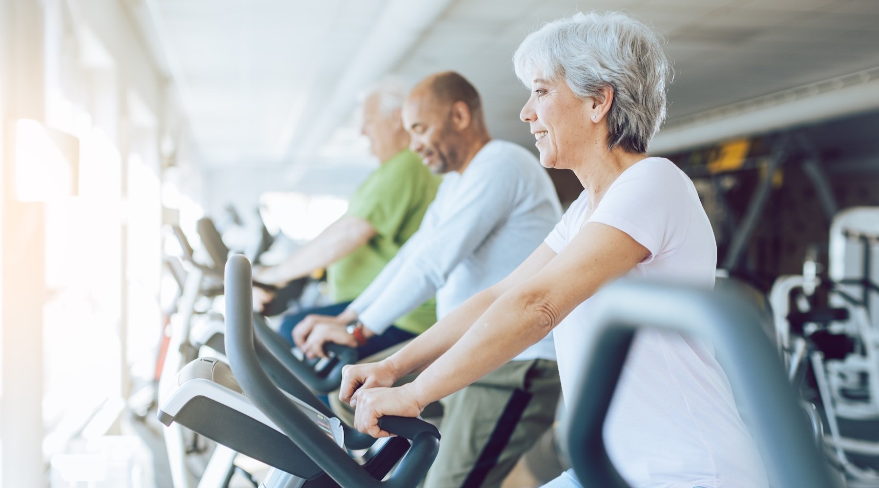 people working out